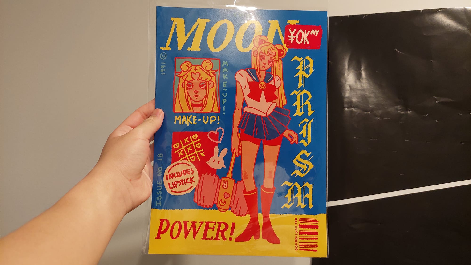 I think you can guess what poster is that on my wall.