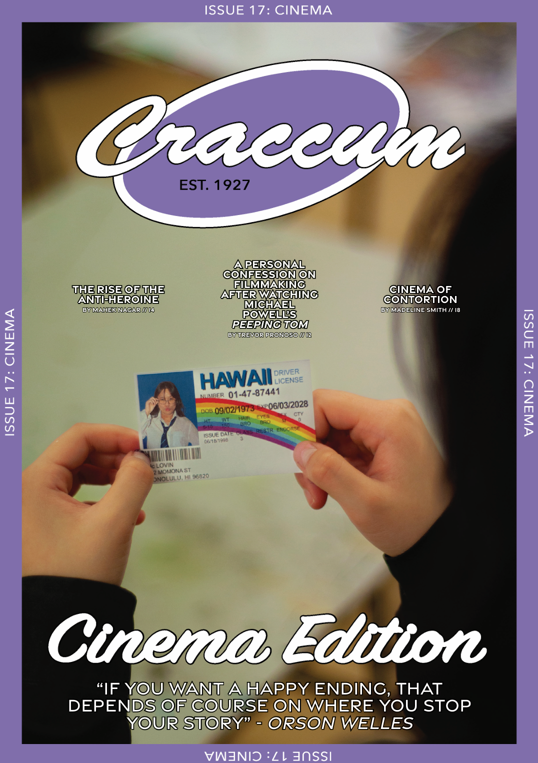2024 Issue 17: Cinema