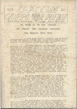 1931 Issue 1 Supplement