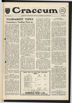 1933 Issue 1: First