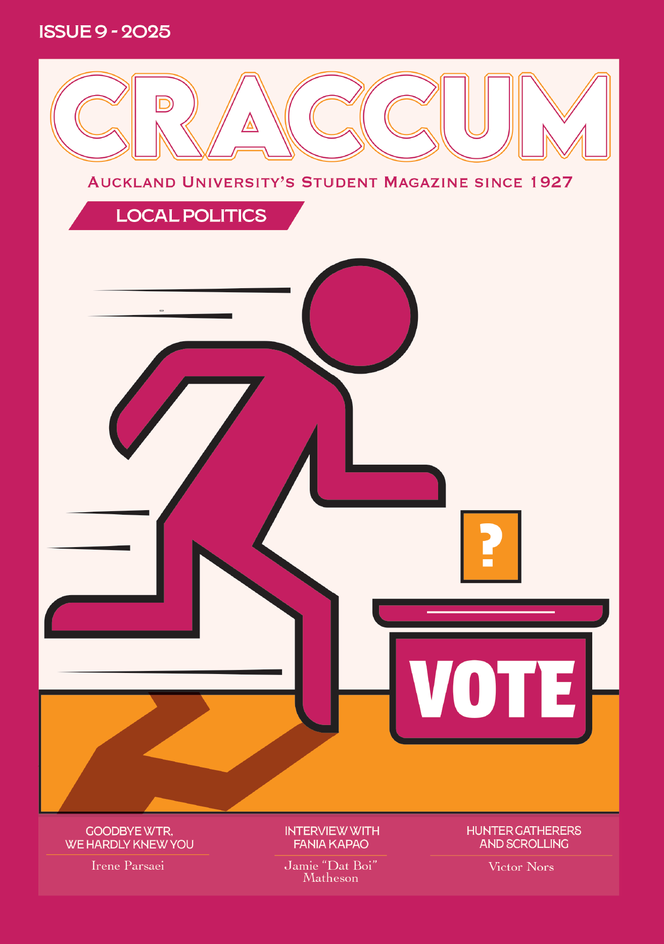 2025 Issue 9: Local Politics Edition