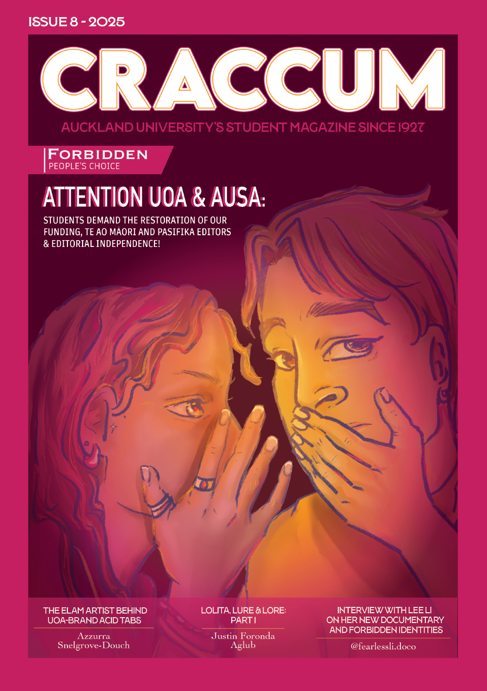 2025 Issue 8: Forbidden Edition (People's Choice)