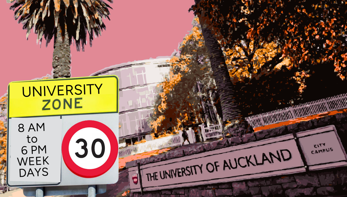 Sign our petition to enforce the 30 km speed limit around the UOA City campus