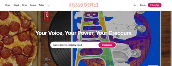 Craccum Online Under Question