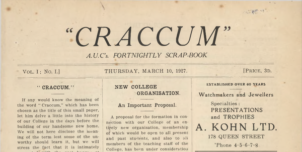 "What Craccum Means to Me" by Anonymous AUSA Election Candidate