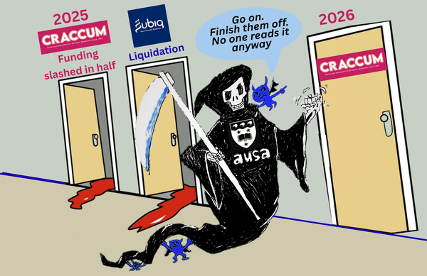 UOA moves to axe Craccum budget by 22% in 2026, ranking them worst in New Zealand for Student Media funding