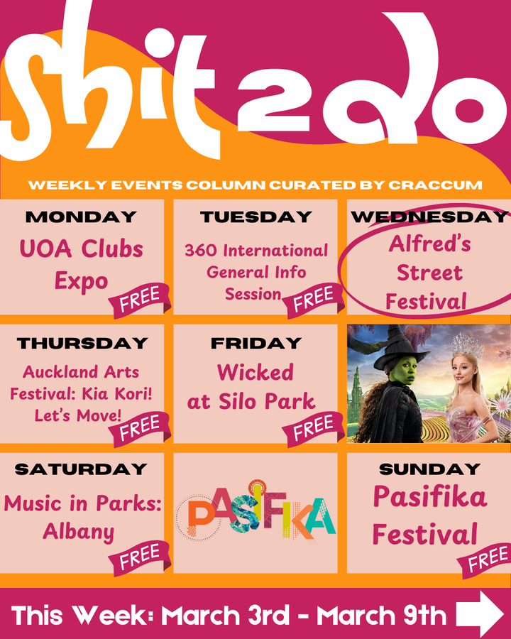 Shit 2 Do | March 3rd - 9th