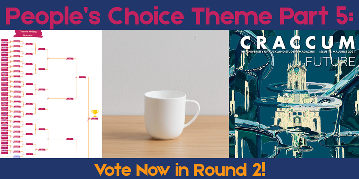 Issue #8 People's Choice | Vote in Round 2 of the Tournament