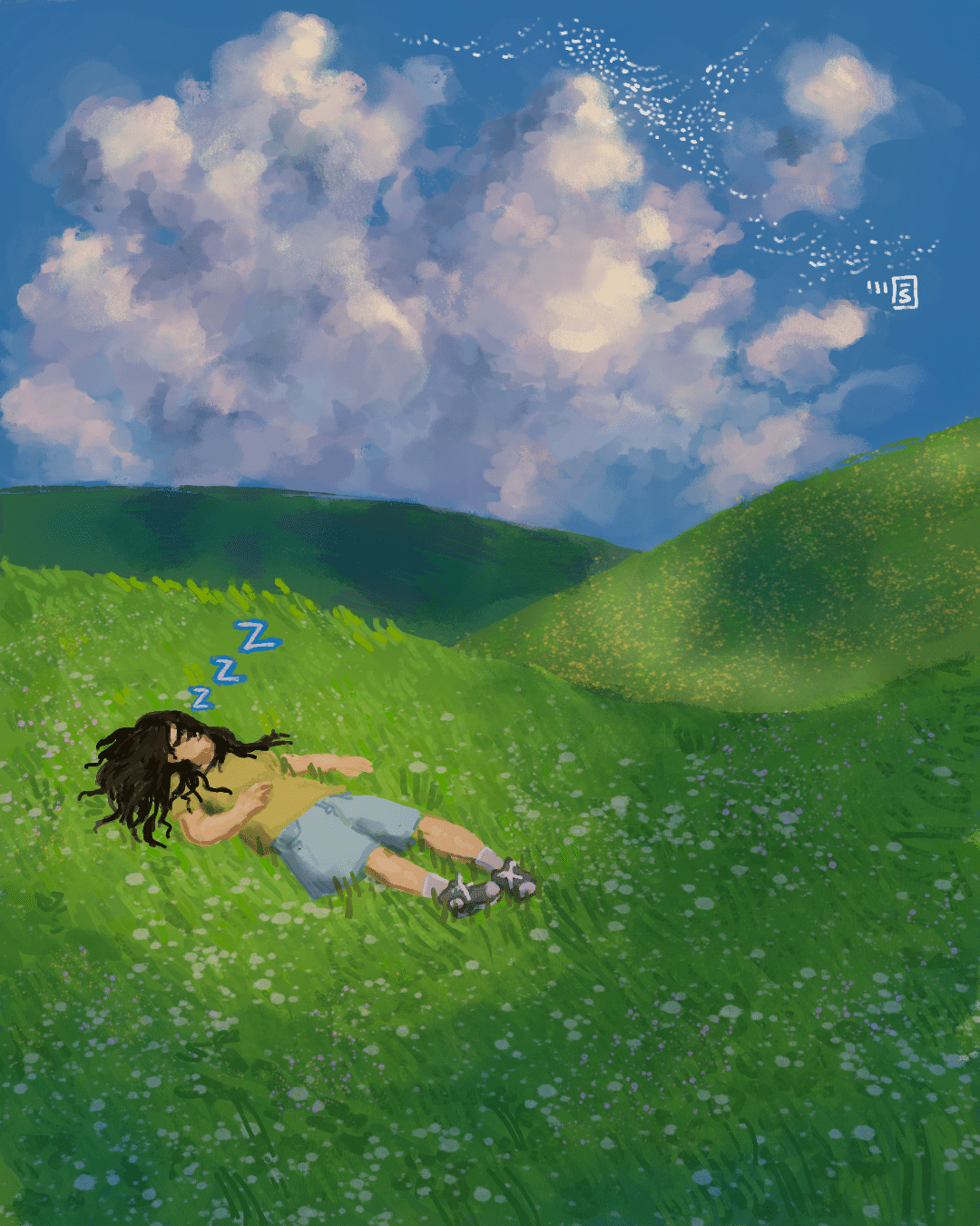 Beauty Under Heavy Clouds