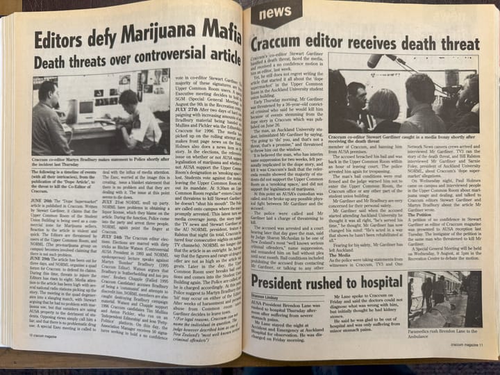 Interview with Martyn "Bomber" Bradbury | Craccum Co-Editor 1995 & Editor 1997